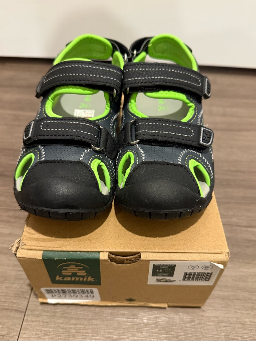 Kamik Kids Sea Turtle Active Sandals NIB